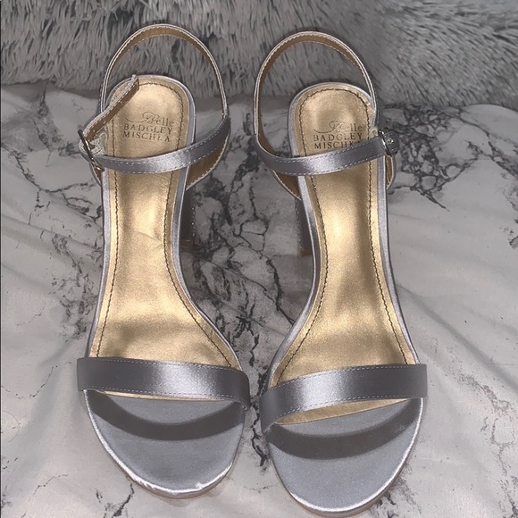 Badgley Mischka diamond block heels - Picture 3 of 3